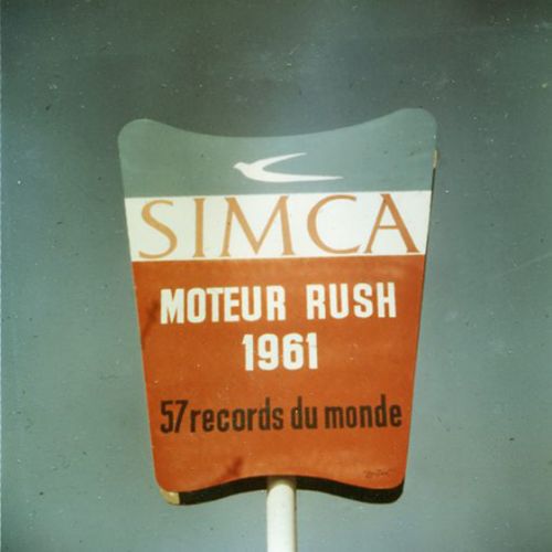 Panneau trapèze Loutan pour SIMCA, 1961
