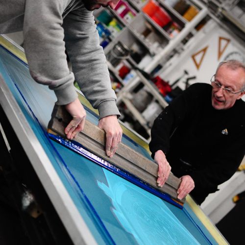 Impression sérigraphique Loutan