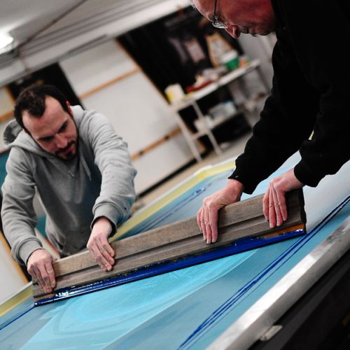 Impression sérigraphique Loutan